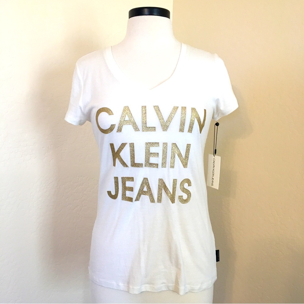 Calvin Klein Jeans Ladies’ Tee, Size S